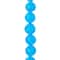 Aqua Glass Round Beads, 13.5mm by Bead Landing&#x2122;